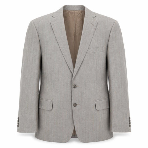 Marks and Spencer Mens Brown Striped Wool Jacket Suit Jacket Size 42 Regular