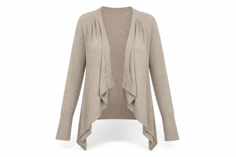 Gap Womens Brown V-Neck Viscose Cardigan Jumper Size S
