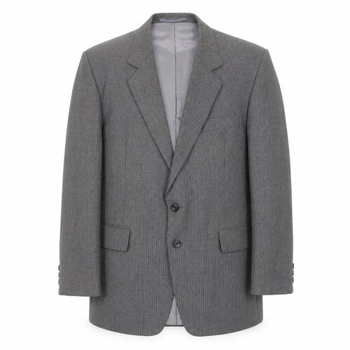 Greenwoods Mens Grey Polyester Jacket Suit Jacket Size 42 Regular
