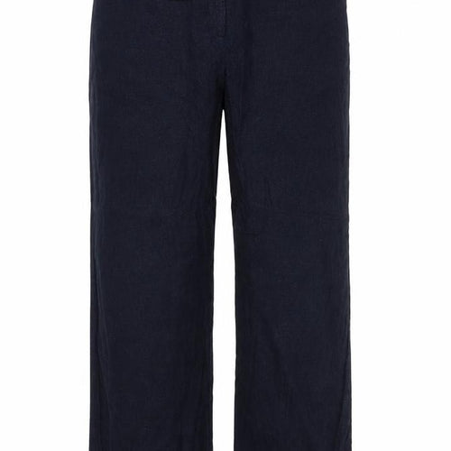 James Lakeland Womens Blue Polyester Trousers Size 36 L29.5 in Regular