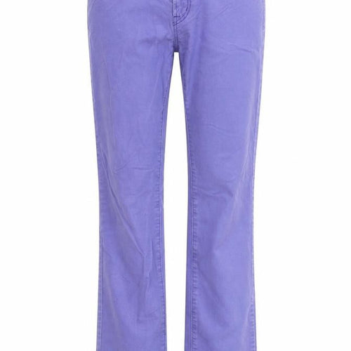 Uniqlo Womens Purple Cotton Straight Jeans Size 26 in L33 in Regular Zip