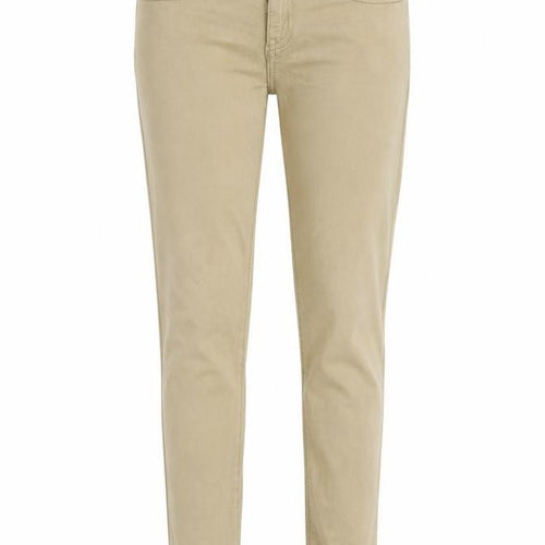 American Eagle Womens Beige Cotton Skinny Jeans Size XS Regular Zip