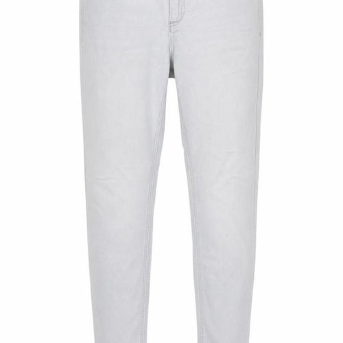 VILA Womens Grey Cotton Skinny Jeans Size 30 in Regular Zip