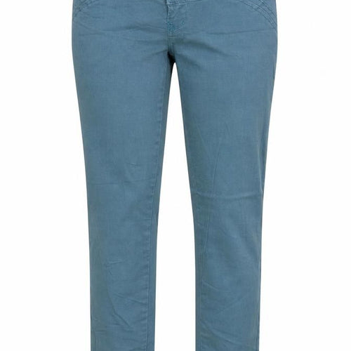 Emporium Womens Blue Cotton Straight Jeans Size 28 in Regular Zip