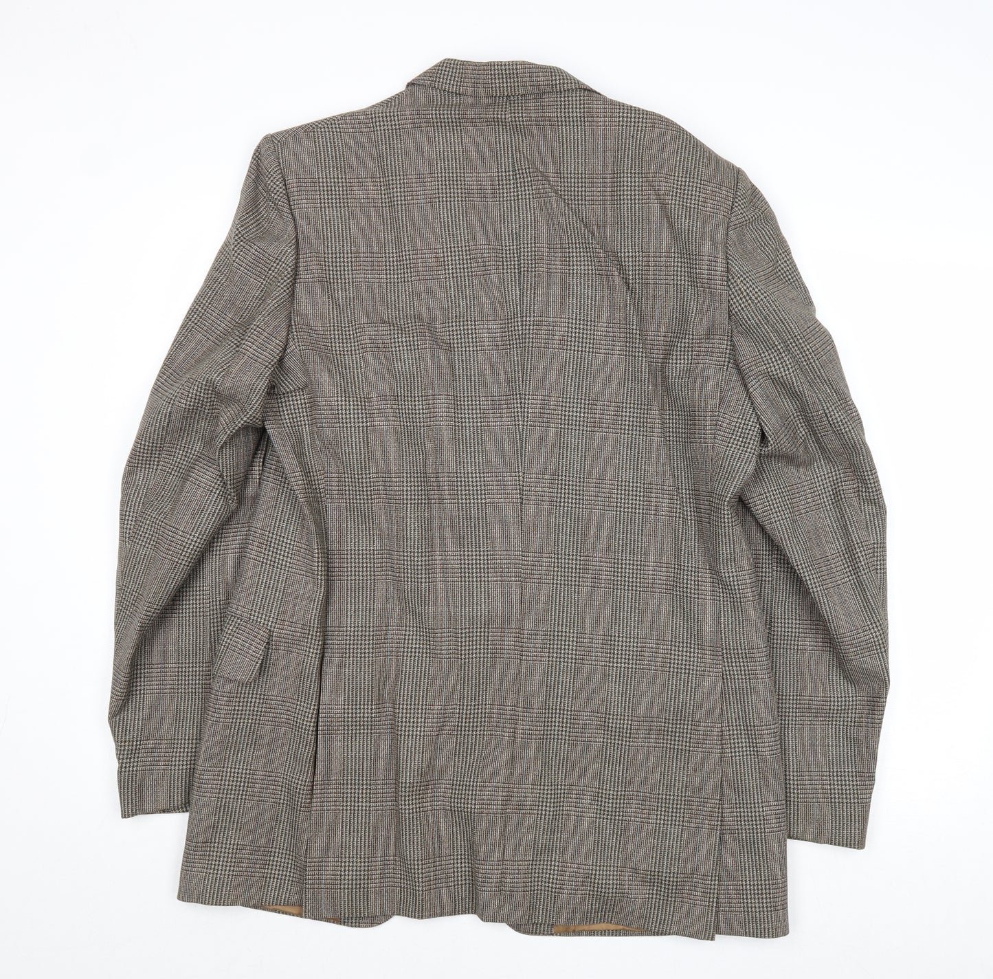 Marks and Spencer Mens Brown Wool Jacket Suit Jacket Size 42 Regular