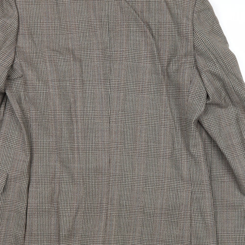 Marks and Spencer Mens Brown Wool Jacket Suit Jacket Size 42 Regular