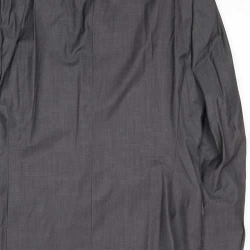 NEXT Mens Grey Wool Jacket Suit Jacket Size 44 Regular