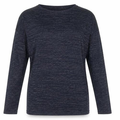 Bershka Womens Blue Round Neck Cotton Pullover Jumper Size XS