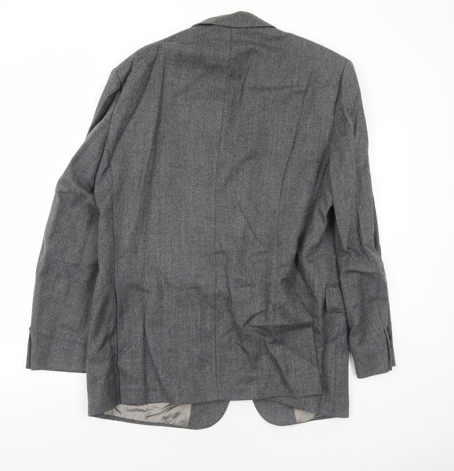 Marks and Spencer Mens Grey Wool Jacket Suit Jacket Size 42 Regular