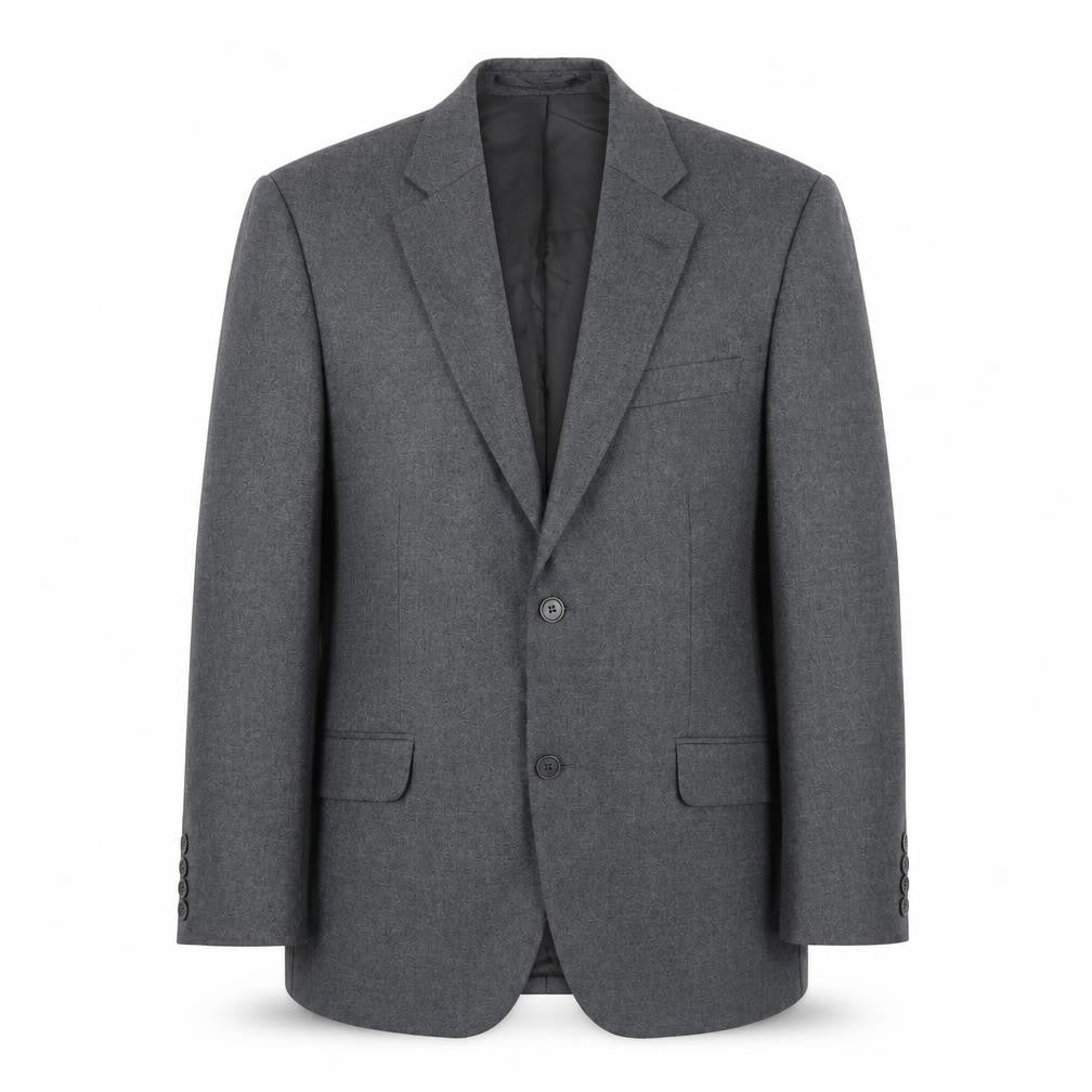 Hugo James Mens Grey Wool Jacket Suit Jacket Size 40 Regular