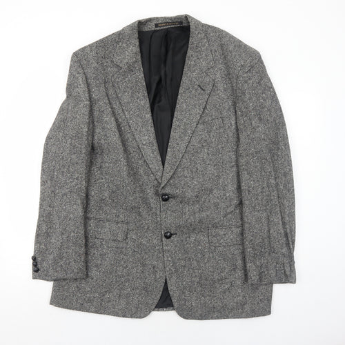 Marks and Spencer Mens Grey Wool Jacket Suit Jacket Size 44 Regular
