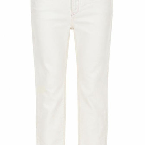 Nougat Womens Ivory Cotton Straight Jeans Size 27 in Regular Zip