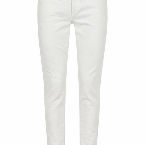 Gap Womens White Cotton Skinny Jeans Size 24 in Regular Zip