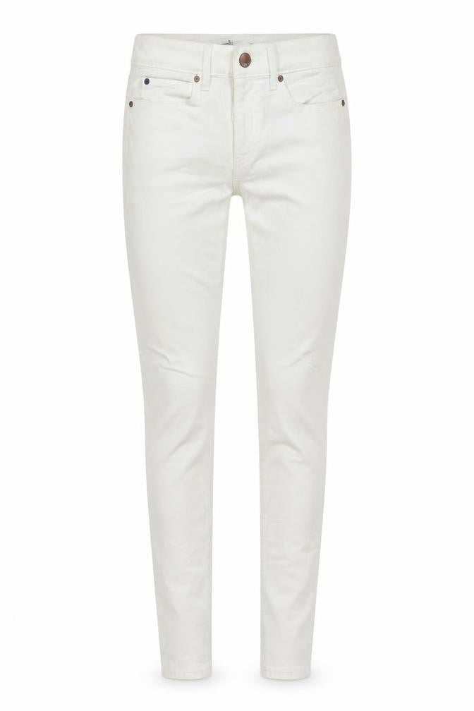 Gap Womens White Cotton Skinny Jeans Size 24 in Regular Zip