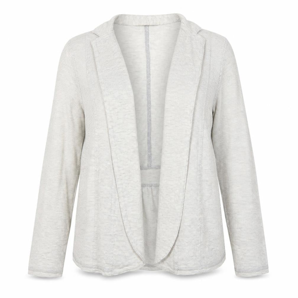 Marks and Spencer Womens Grey V-Neck Viscose Cardigan Jumper Size 16