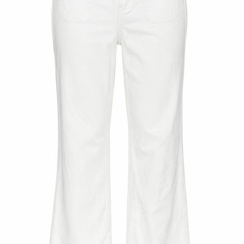Esprit Womens White Cotton Straight Jeans Size 29 in L32 in Regular Zip
