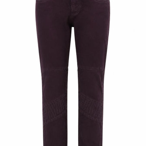 Dex Womens Purple Cotton Straight Jeans Size 31 in Regular Zip