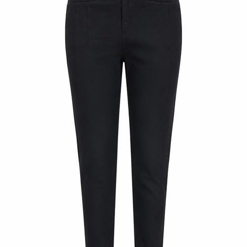 Bearun Womens Black Polyester Chino Trousers Size S Regular Zip