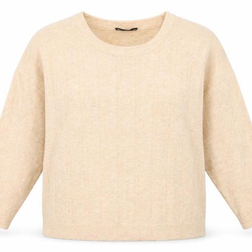 Marks and Spencer Womens Pink Round Neck Acrylic Pullover Jumper Size S