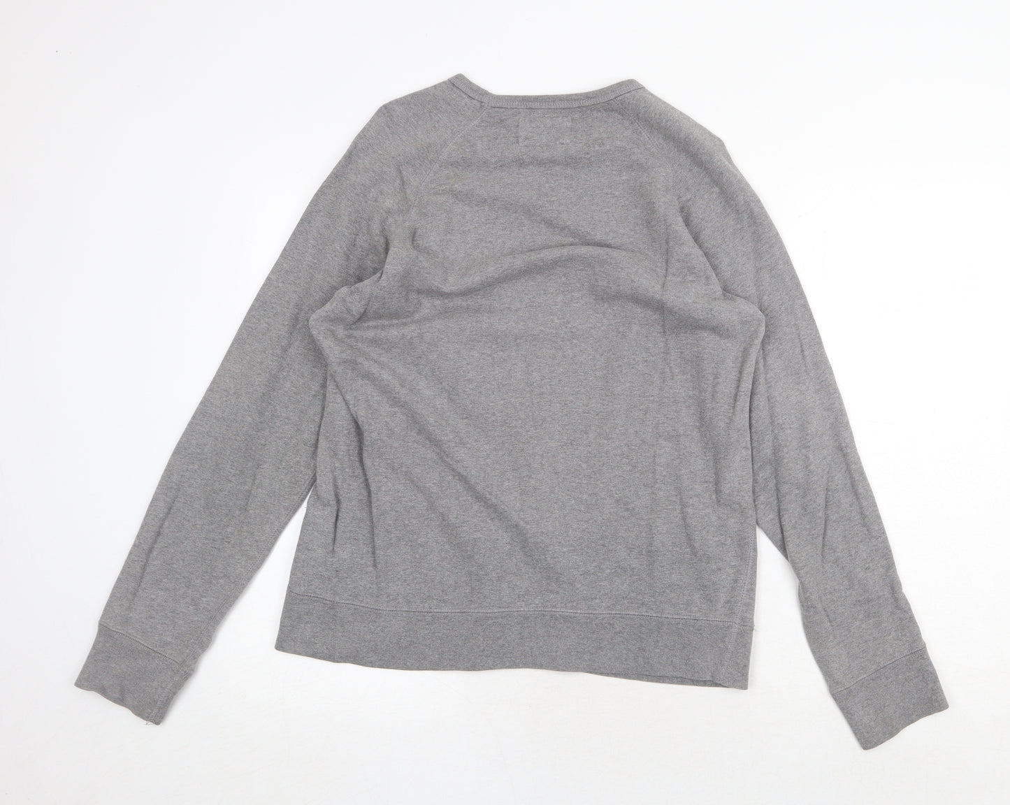 Gap Mens Grey Cotton Pullover Sweatshirt Size S