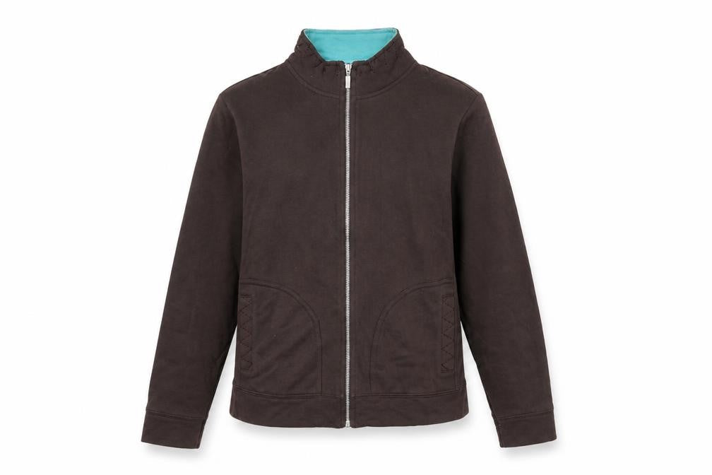 Maine New England Womens Brown Jacket Size 16 Zip