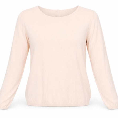 Mango Womens Pink Round Neck Acrylic Pullover Jumper Size M