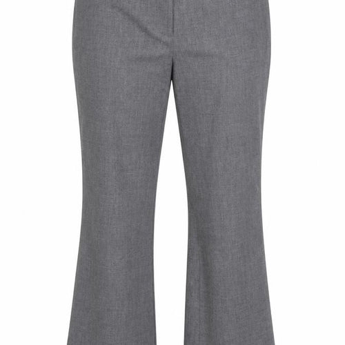 Marks and Spencer Womens Grey Polyester Dress Pants Trousers Size 12 Regular Zip