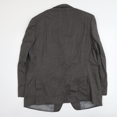 Marks and Spencer Mens Grey Wool Jacket Suit Jacket Size L Regular