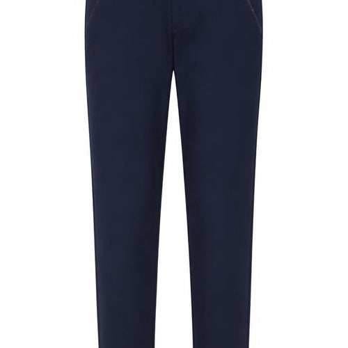 Fressia Womens Blue Cotton Chino Trousers Size S L29 in Regular Button