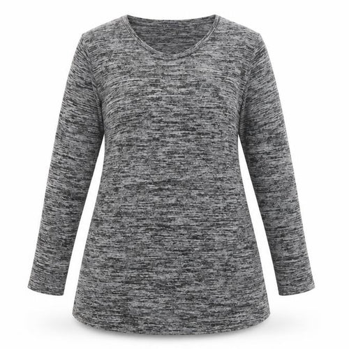 EWM Womens Grey Polyester Jumper Dress Size M Round Neck Pullover
