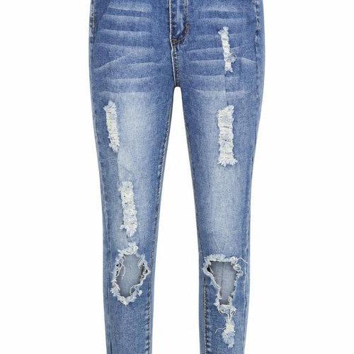 Denim Wise Womens Blue Cotton Skinny Jeans Size 8 Regular Zip