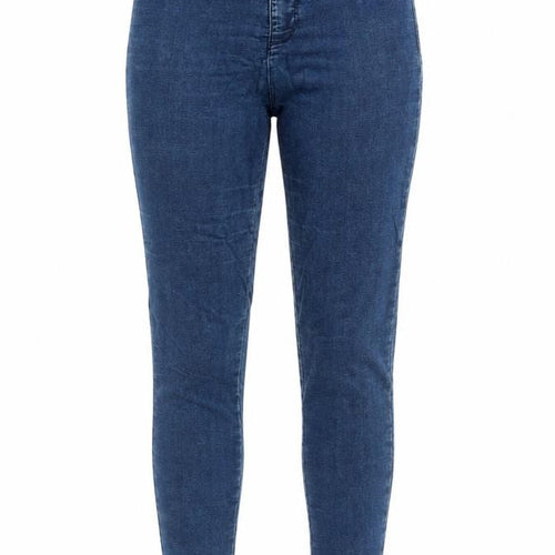 Miss Selfridge Womens Blue Cotton Skinny Jeans Size 6 Regular Zip - Waist 22 inches