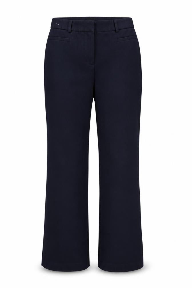 NEXT Womens Blue Polyester Dress Pants Trousers Size 10 Regular Zip