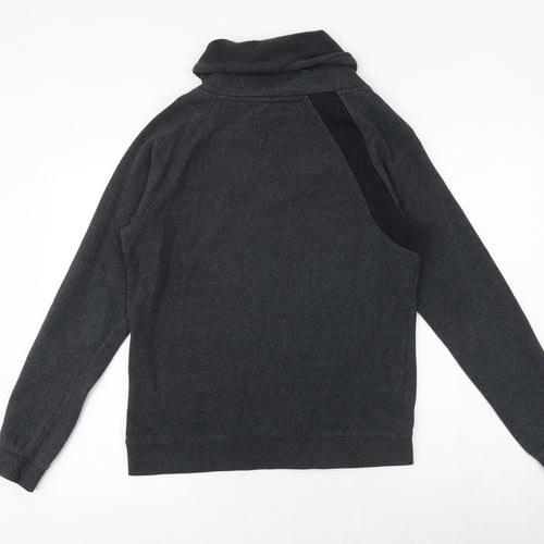 Your Turn Womens Grey Cotton Pullover Sweatshirt Size S