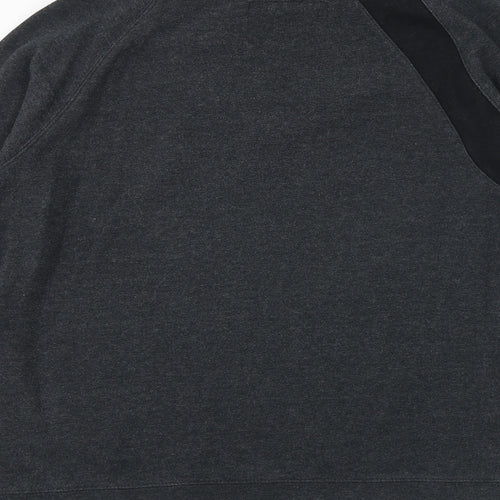 Your Turn Womens Grey Cotton Pullover Sweatshirt Size S