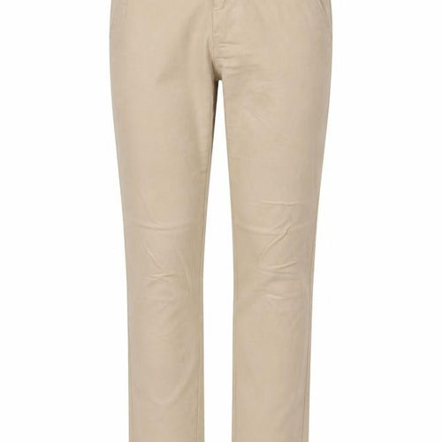 Bershka Womens Beige Cotton Straight Jeans Size 6 Regular Zip
