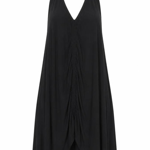 Debenhams Womens Black Viscose Trapeze & Swing Size 8 Halter Tie