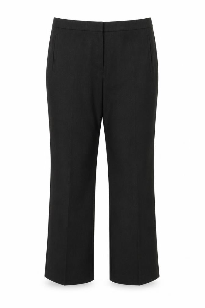 Marks and Spencer Womens Grey Polyester Dress Pants Trousers Size 14 Regular Zip