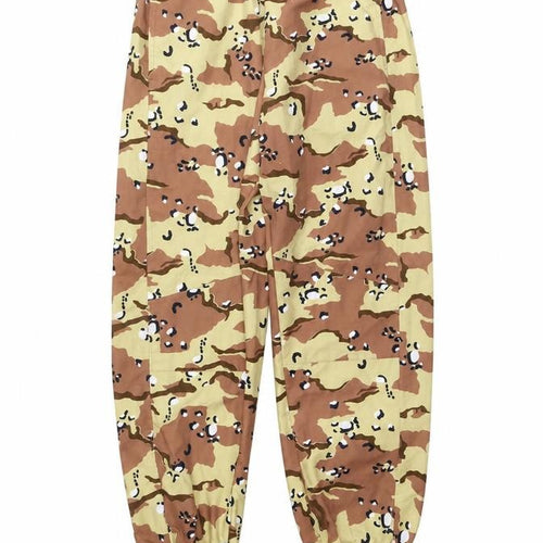 Reclaimed Vintage Womens Multicoloured Camouflage Polyester Trousers Size 12 L29 in Regular