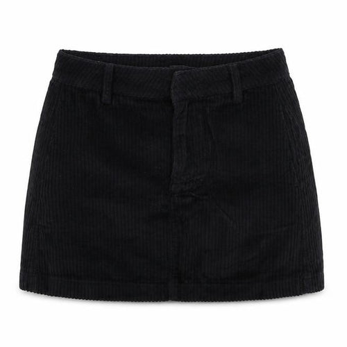 BDG Womens Blue Cotton A-Line Skirt Size S Button