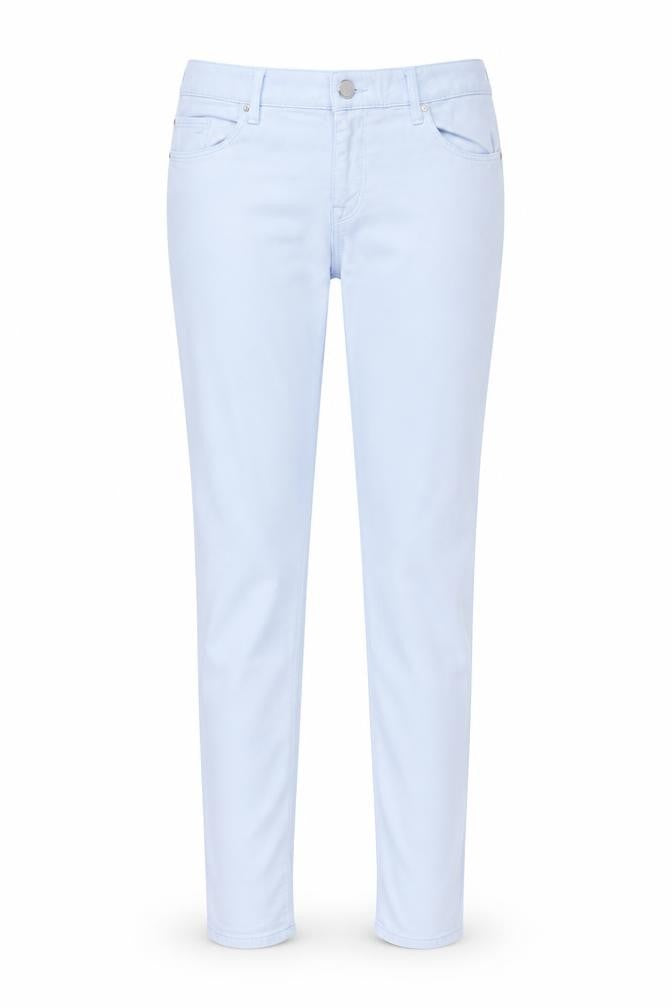 Topshop Womens Blue Cotton Skinny Jeans Size 30 in L32 in Regular Zip