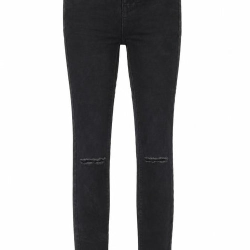 FB Sister Womens Black Cotton Straight Jeans Size XS Regular Zip