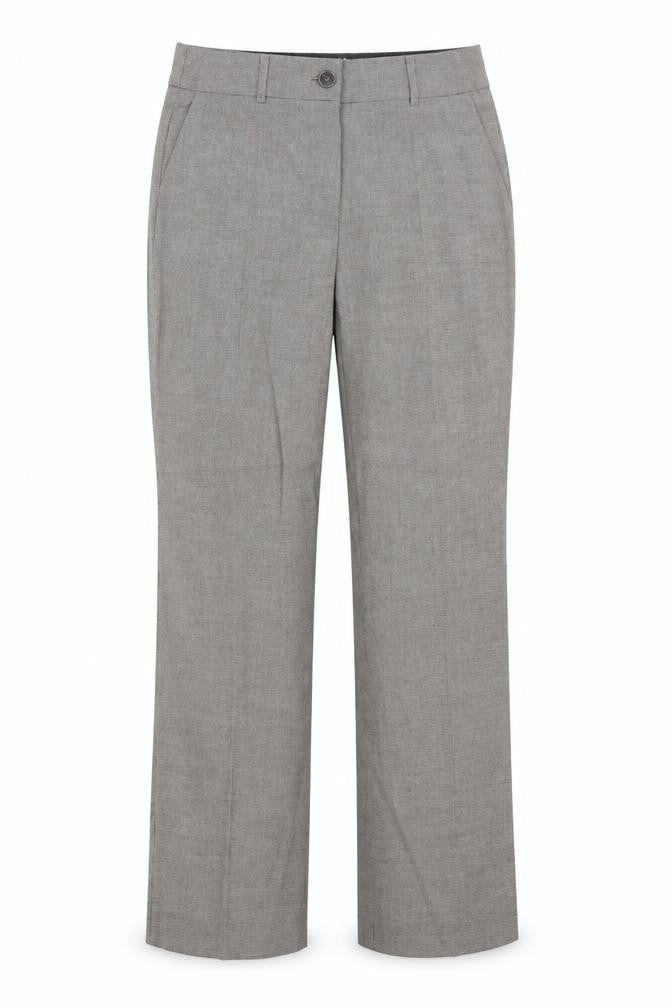 Gerry Weber Womens Brown Check Polyester Dress Pants Trousers Size 12 Regular Zip