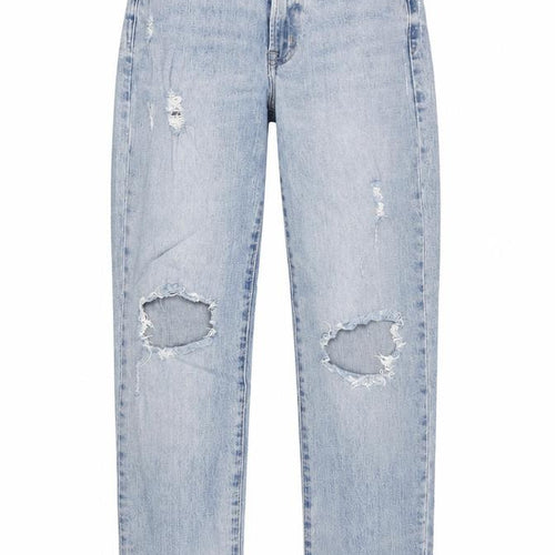 Gap Womens Blue Cotton Straight Jeans Size 27 in Regular Zip