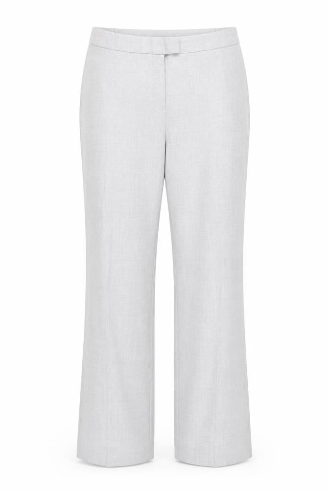 Agenda Womens Grey Polyester Dress Pants Trousers Size 16 Regular Zip