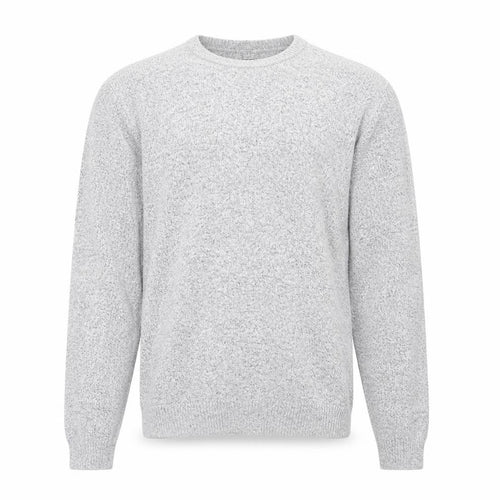 Burton Mens Grey Round Neck Acrylic Pullover Jumper Size S Long Sleeve