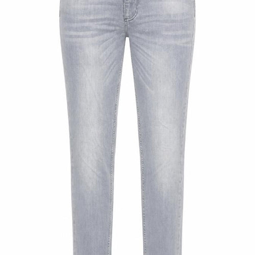 John Lewis Womens Grey Cotton Skinny Jeans Size 10 Regular Zip