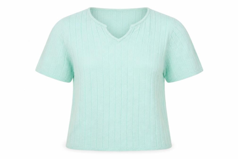 Berkertex Womens Blue V-Neck Acrylic Pullover Jumper Size 10 - Size 10-12