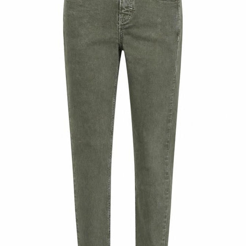 Topshop Womens Green Polyester Skinny Jeans Size 26 in Regular Zip