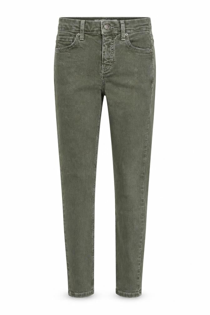 Topshop Womens Green Polyester Skinny Jeans Size 26 in Regular Zip